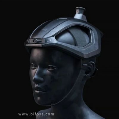 智能头盔手板模型